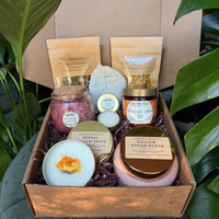 8-Piece Deluxe Tallow Self Care Gift Box, Cinnamon Sugar