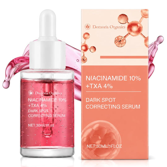 Niacinamide 10% + TXA 4%, Dark Spot Care, Tranexamic Acid, Hydrating & Lightweight All-Day Serum for Glass Skin with Rosemary Extract 1.1fl.oz